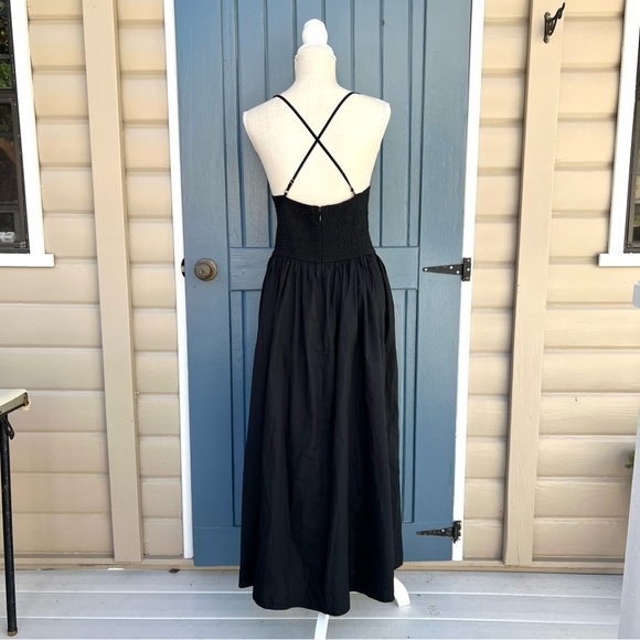 J.Crew: Friday Dress In Cotton Poplin with pockets Women Size XL Tall - Picture 4 of 8